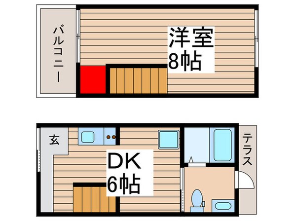 千住4丁目戸建ての物件間取画像